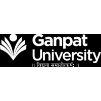 Ganpat University (GU) Kherva logo 