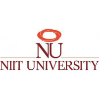 NIIT University logo 